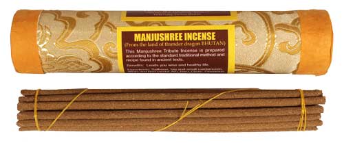 Räucherstäbchen / Tibetische R&auml;ucherst&auml;bchen / Manjushree Incense, ca 55g