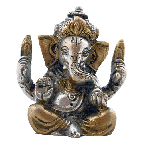 Statuen / Ganesha / Ganesha, sitzend, 6cm