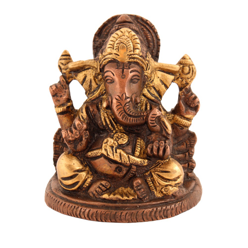 Statuen / Ganesha / Ganesha sitzend, 8cm