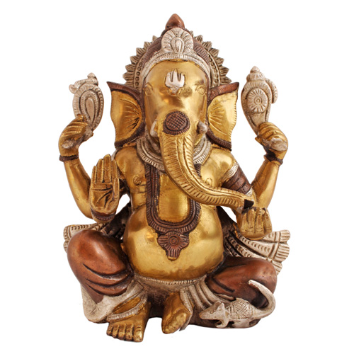 Statuen / Ganesha / Ganesha sitzend, 23cm
