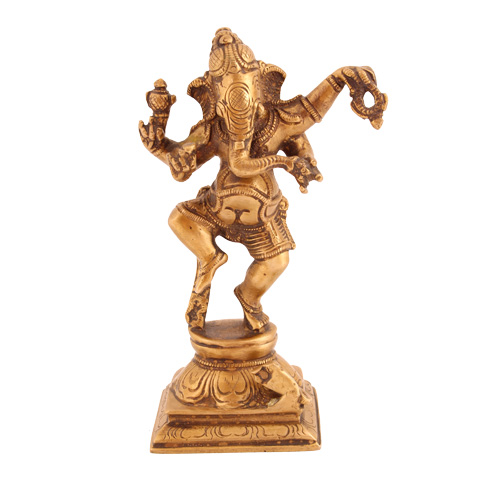 Statuen / Ganesha / Ganesha, tanzend, fein, 15 cm