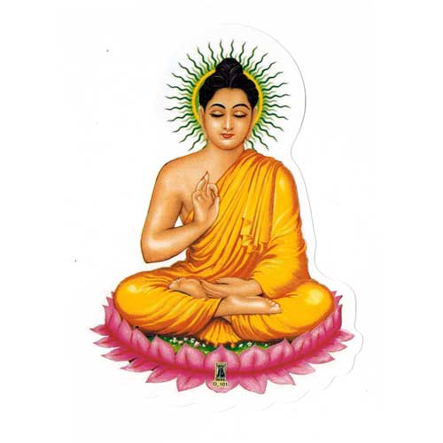 Bilder/Aufkleber / Aufkleber / Aufkleber Buddha, klein