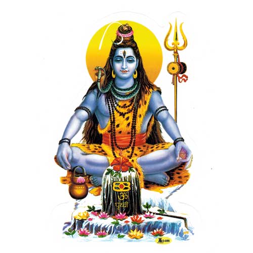 Bilder/Aufkleber / Aufkleber / Aufkleber Shiva, gross