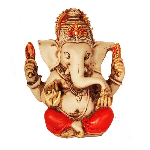 Statuen / Ganesha / Ganesha sitzend, 12cm