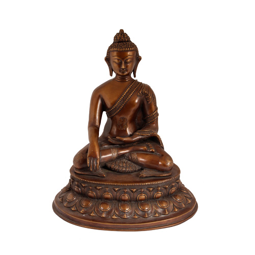 Statuen / Gautama Buddha / Medizin-Buddha, segnend,  35cm