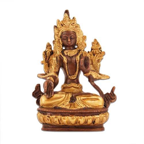 Statuen / Tara / Tara, weiß, 15cm