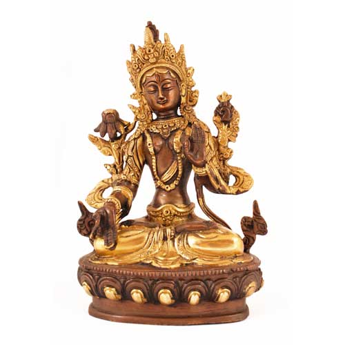 Statuen / Tara / Tara, weiß, 21 cm