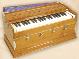 Klangwelten / Musikinstrumente / Harmonium de-lux, mit coupler