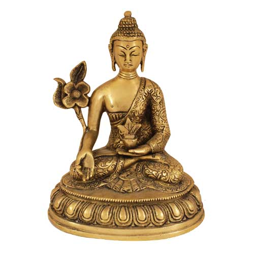 Statuen / Gautama Buddha / Medizin-Buddha, 21cm