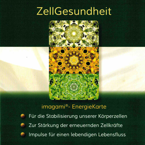 Energieprodukte / Imagami Energiekarten  / Energiekarte Zellgesundheit